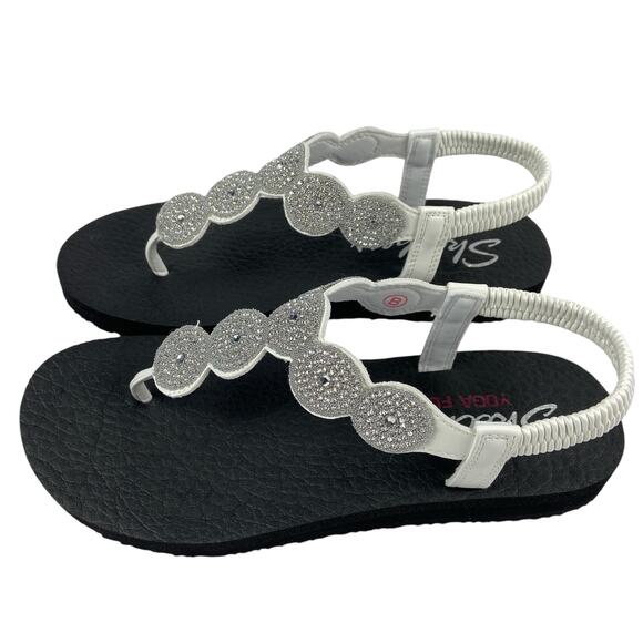 Skechers  Stars And Sparkles Thong Sandals Women's Size 7 - Picture 3 of 7